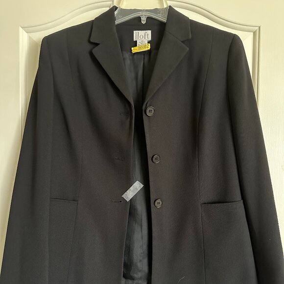Loft Women 4P Black Blazer - Picture 1 of 4